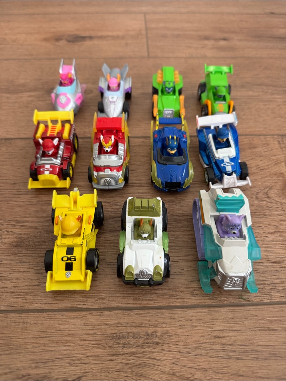 Paw Patrol cars
